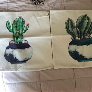Cacti pillow case